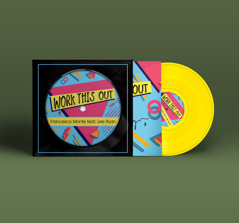 Monte Francesco - Work This Out 12" Numerato, Autografato Giallo, Foto + T-Shirt Lp 8056099005251