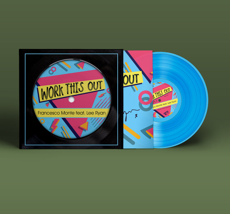 Monte Francesco - Work This Out 12" Numerato, Autografato Vinile Blu,Foto + T-Shirt Lp 8056099005268