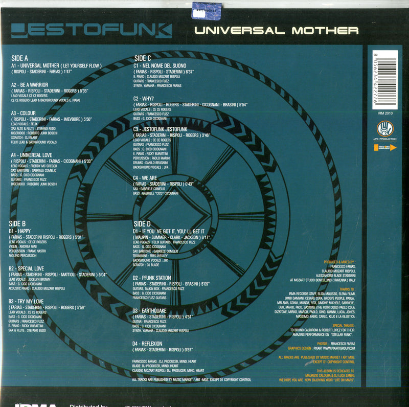 Jestofunk - Universal Mother Lp 8056234422776