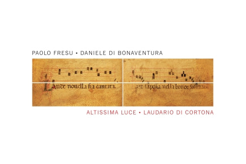 Fresu Paolo - Altissima Luce - Laudario Di Cortona Cd 8056364970321