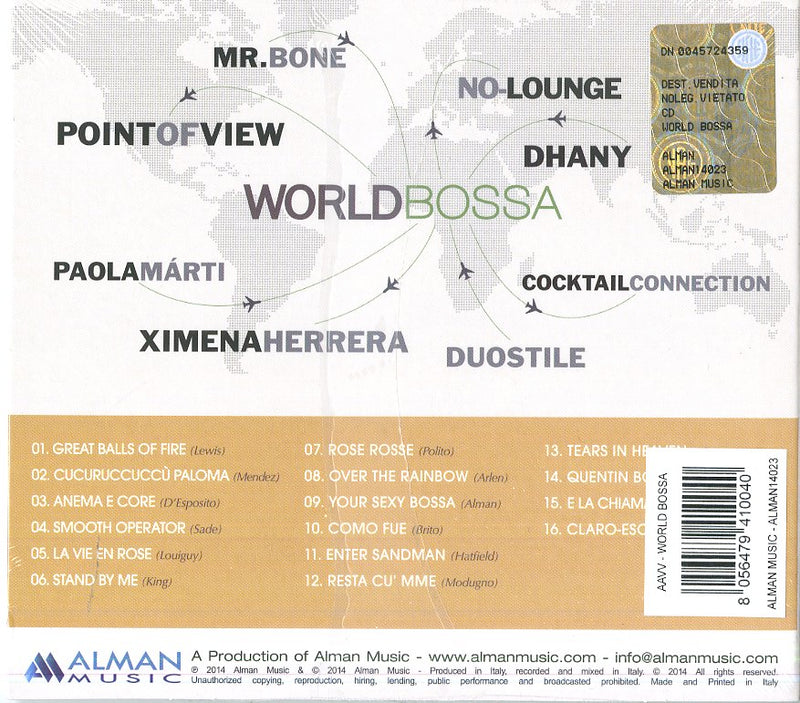 Compilation - World Bossa (Digipack) Cd 8056479410040