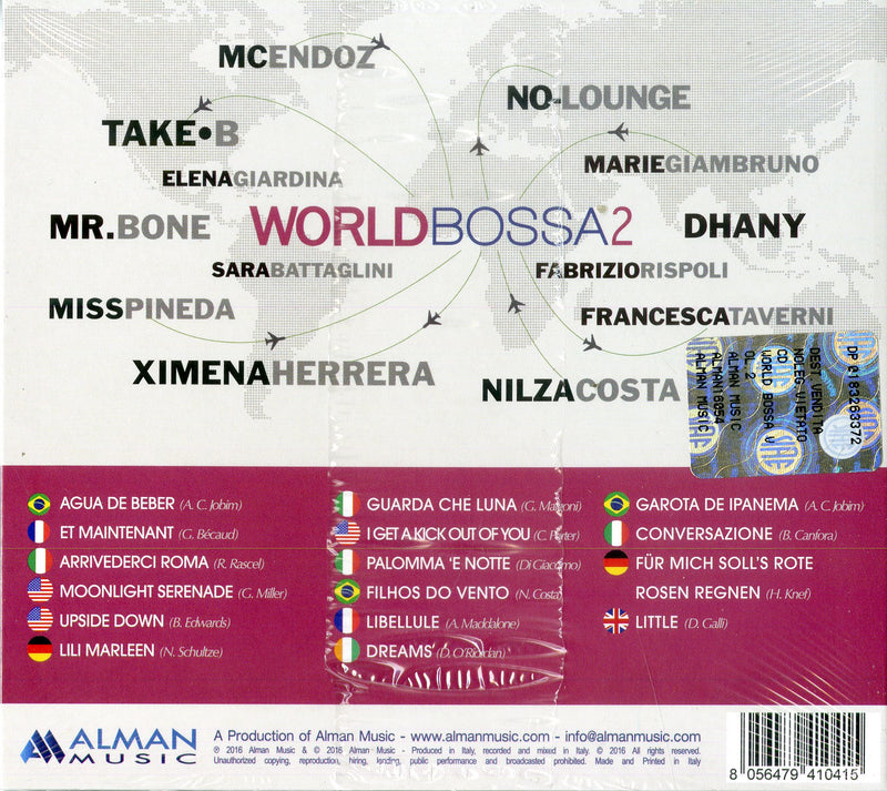 Compilation - World Bossa Vol.2 (Digipack) Cd 8056479410415