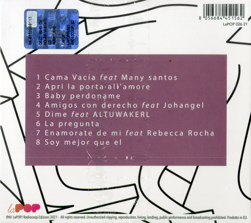 Jimnz Bryan - Aventuras Cd 8056684451562