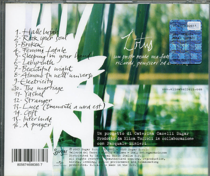 Elisa - Lotus Cd 8056746983857