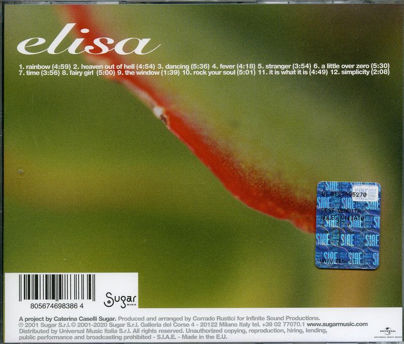 Elisa - Then Comes The Sun Cd 8056746983864