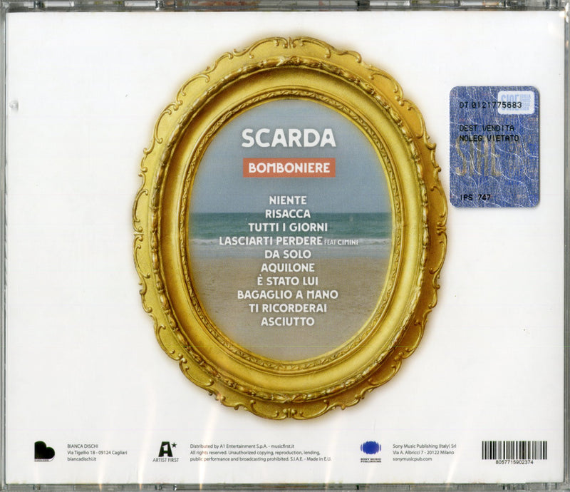 Scarda - Bomboniere Cd 8057715902374
