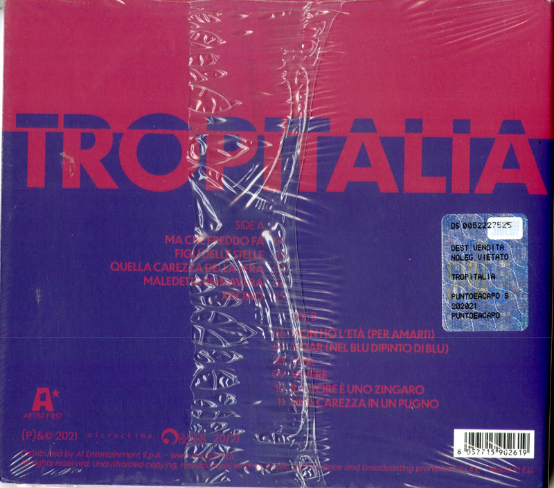 Venuti Mario - Tropitalia Cd 8057715902619