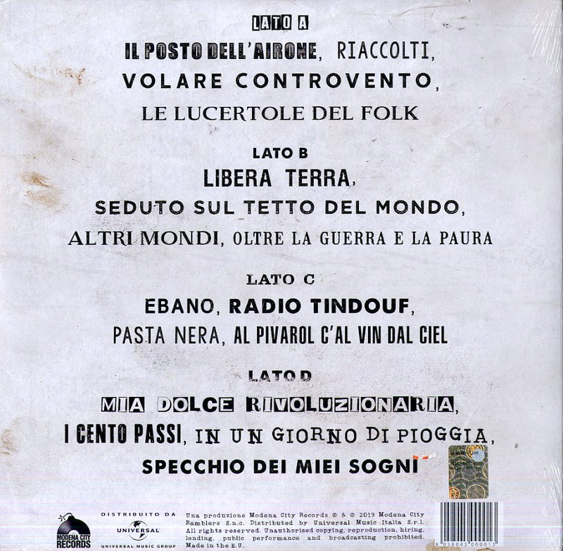 Modena City Ramblers - Riaccolti Live (1 Brano Inedito) Vinile LP - Vinyl record 8058045000013