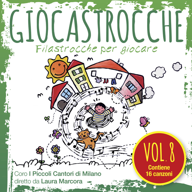 Coro I Piccoli Cantori Di Milano - Giocastrocche Vol.8 Cd 8058333342474