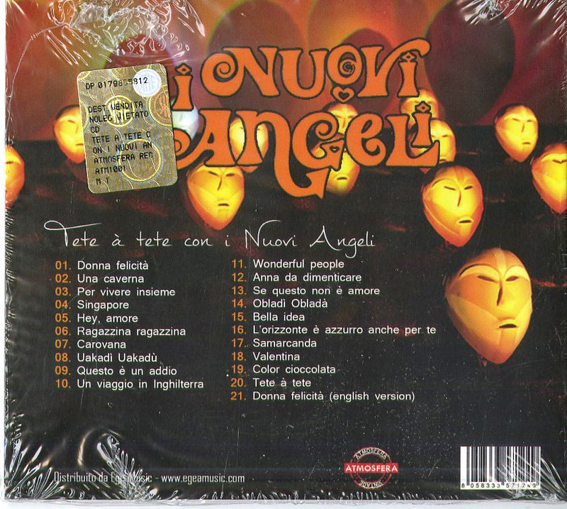 Nuovi Angeli - Tete A Tete Con I Nuovi Angeli CD 8058333571249