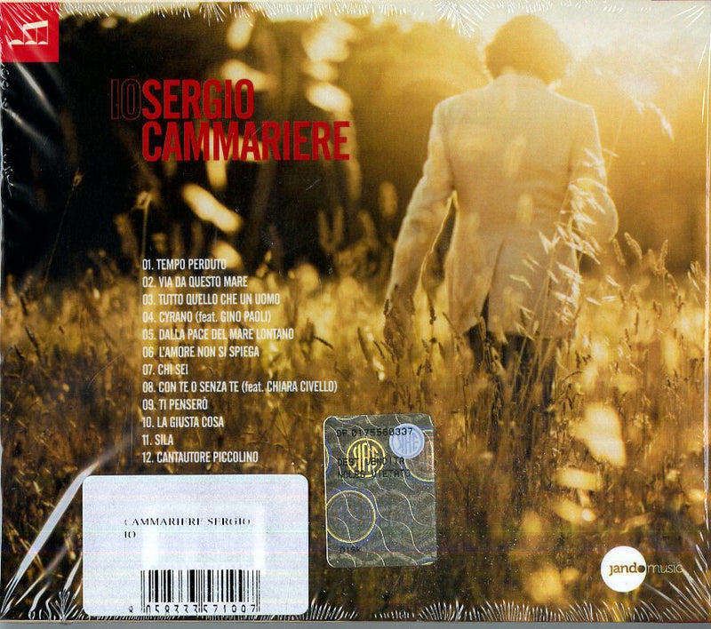 Cammariere Sergio - Io (Digipack) CD 8058333571997