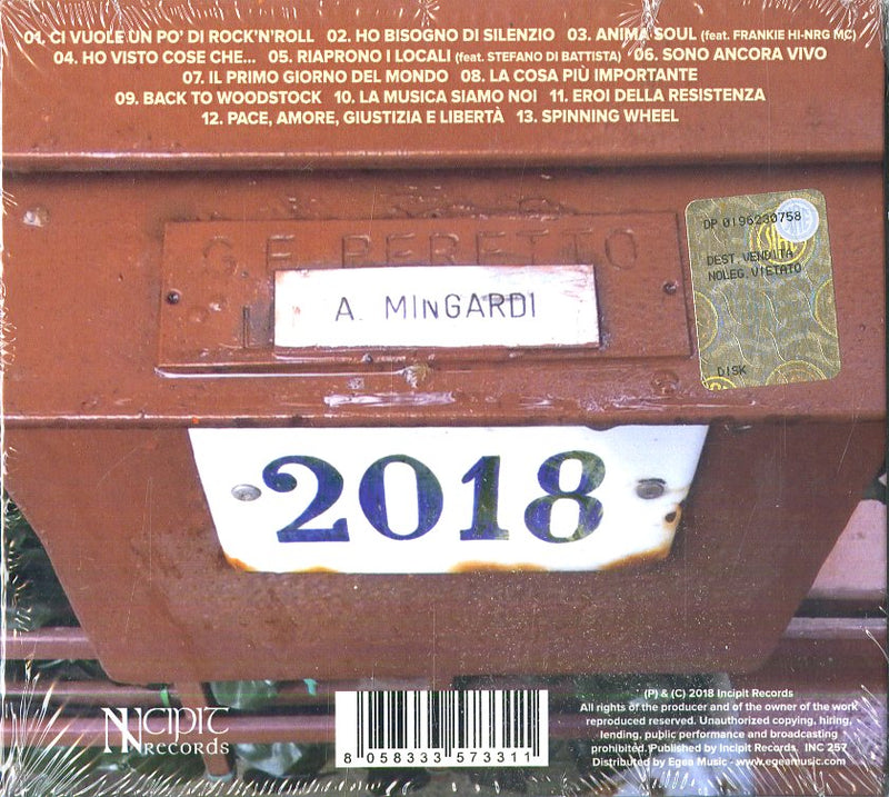 Mingardi Andrea - Ho Visto Cose Che Cd 8058333573311