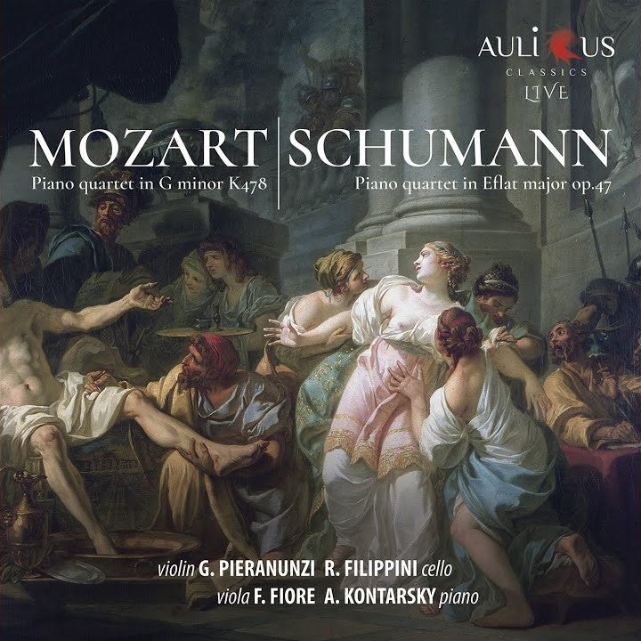 Pieranunzi Gabriele, Filippini Rocco, Fiore Francesco, Kontarsky Alfons - Piano Quartet In G Minor K478 / Schumann: Piano Quartet In E Flat Major