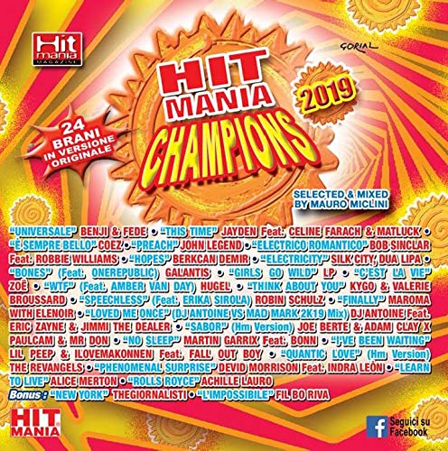 Compilation - Hit Mania Champions 2019 (Box 4 Cd + Rivista) Cd 8058964884732