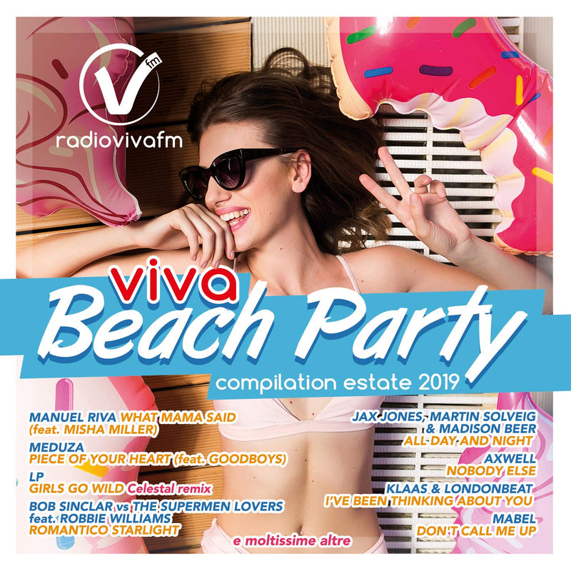 Compilation - Viva Beach Party Estate 2019 Cd 8059173355853