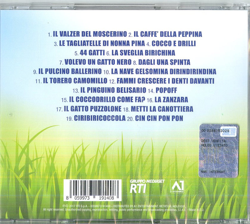 D'Avena Cristina - Il Valzer Del Moscerino Cd 8059973191408