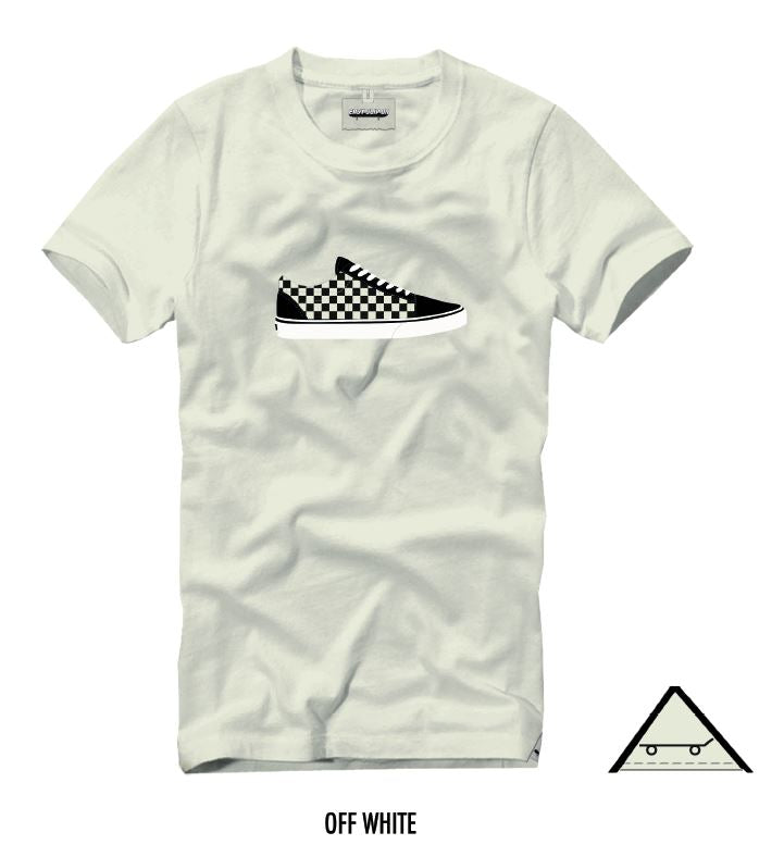 T-Shirt Con Ricamo Sneakers - T-Shirt Xl Bianca Vans (Uomo)