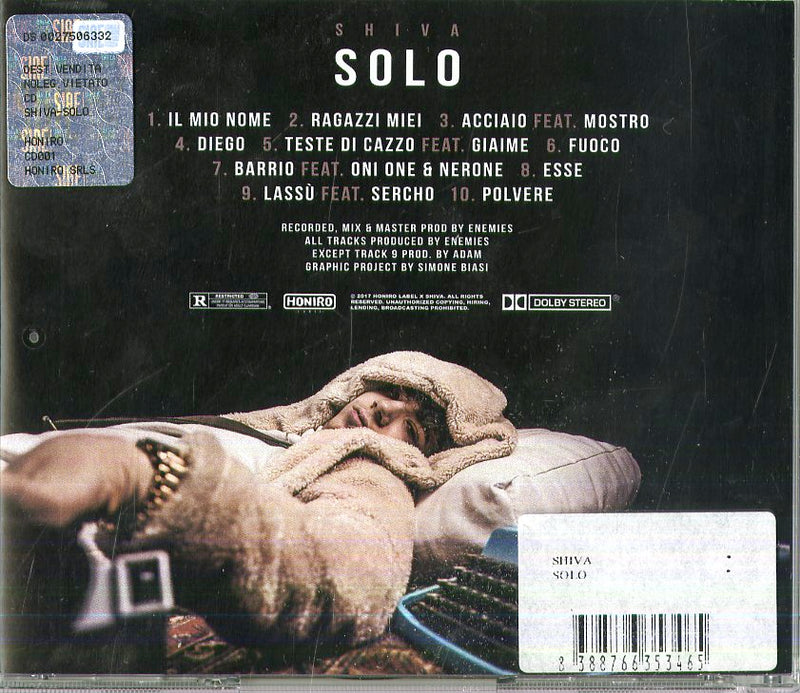 Shiva - Solo Cd 8388766353465