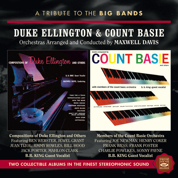 Ellington Duke & Basie Count - A Tribute To The Big Bands (Maxwell Davis) Cd 8427328610513