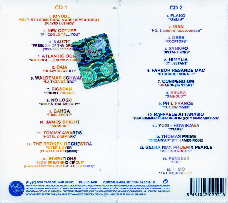 Compilation - Cafe' Del Mar 21 Cd 8431042029216