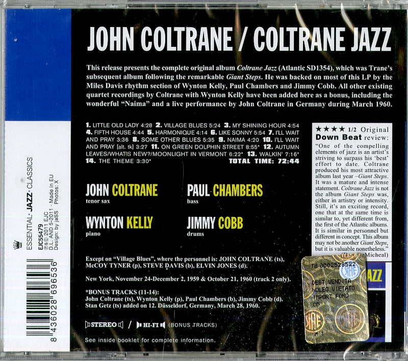 Coltrane John - Coltrane Jazz Cd 8436028696536