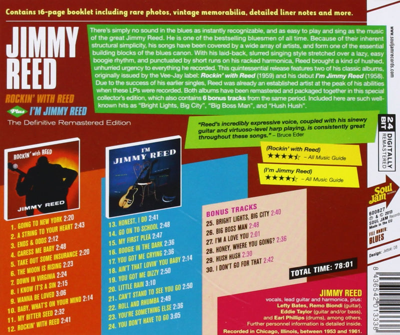 Reed Jimmy - Rockin' With Red CD 8436542013338