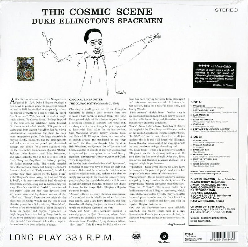 Ellington Duke - The Cosmic Scene Lp 8436542018470