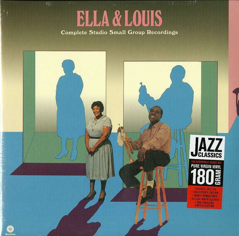 Fitzgerald Ella, Armstrong Louis - Ella E Louis - Complete Studio Small Group Recordings [2 Lp]