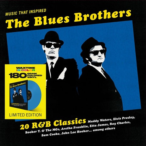 Compilation - Music That Inspired The Blues Brothers (180 Gr. Vinyl Blue Limited Edt.) Lp 8436559468428