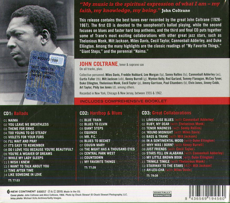 Coltrane John - The Hits CD 8436569194560