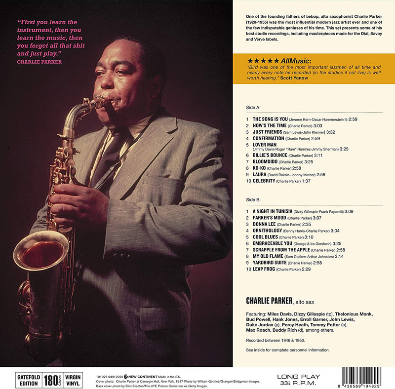 Parker Charlie - The Hits (180 Gr .Vinyl Gatefold) Vinile LP - Vinyl record 8436569194829