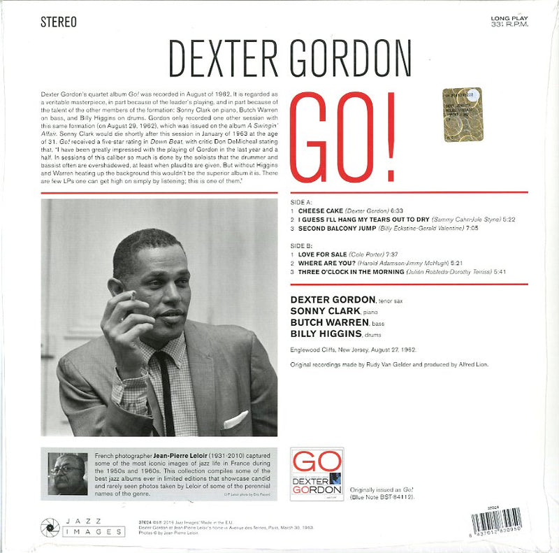 Gordon Dexter - Go! Lp 8437012830950