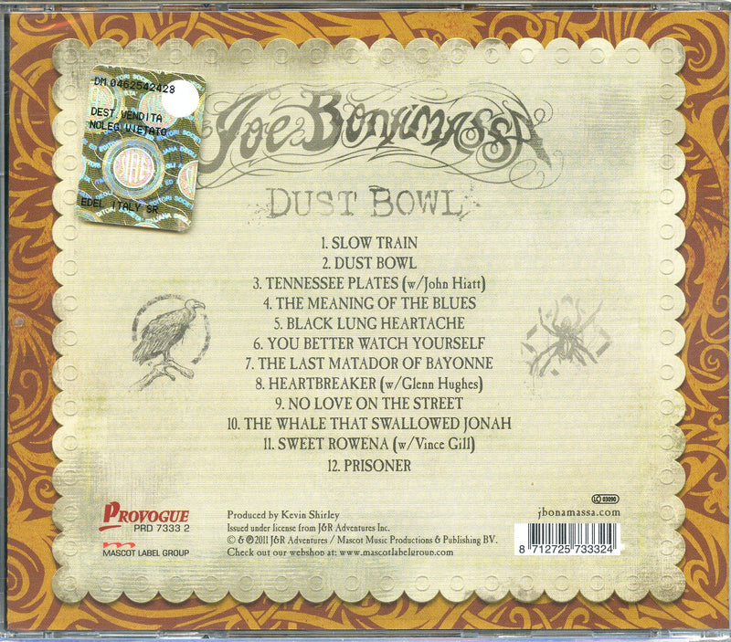Bonamassa Joe - Dustbowl Cd 8712725733324