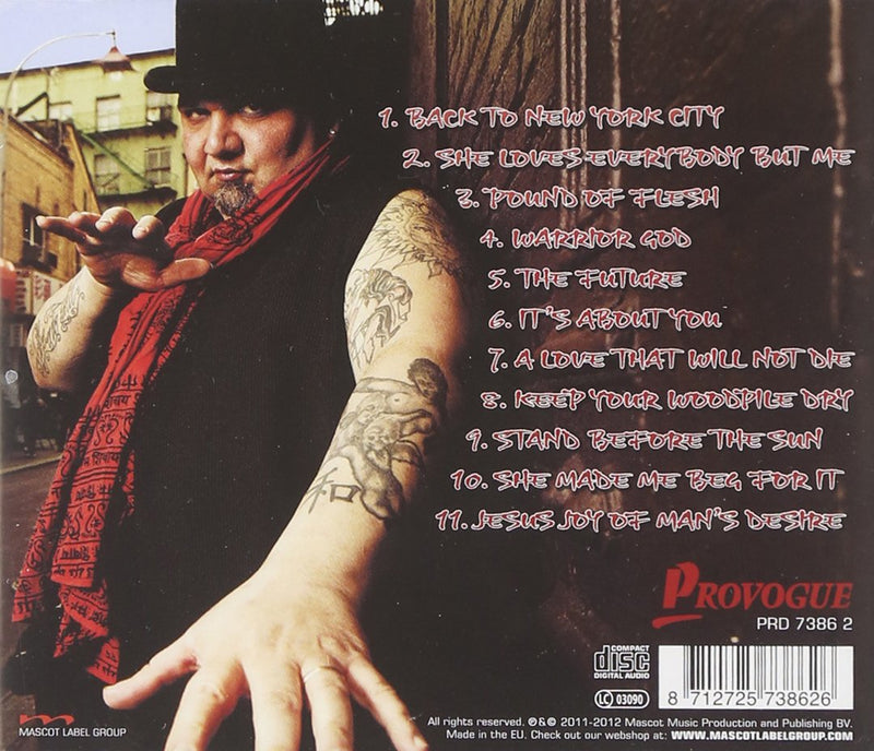 Popa Chubby - Back To Ny City Cd 8712725738626