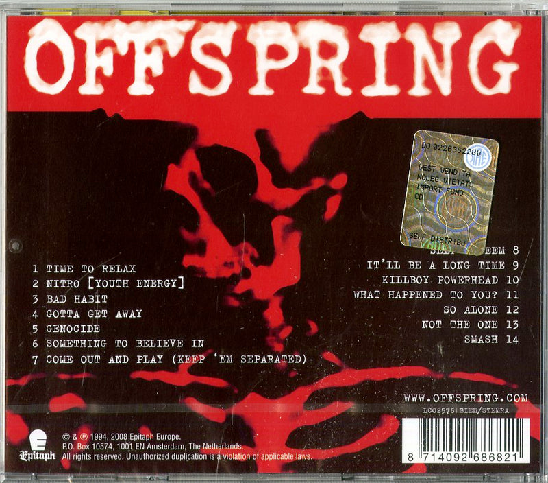 Offspring - Smash-Remastered Cd 8714092686821