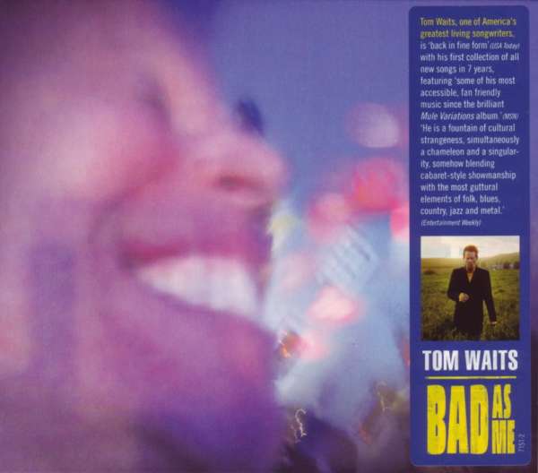 Waits Tom - Bad As Me (Remastered) Lp 8714092715132