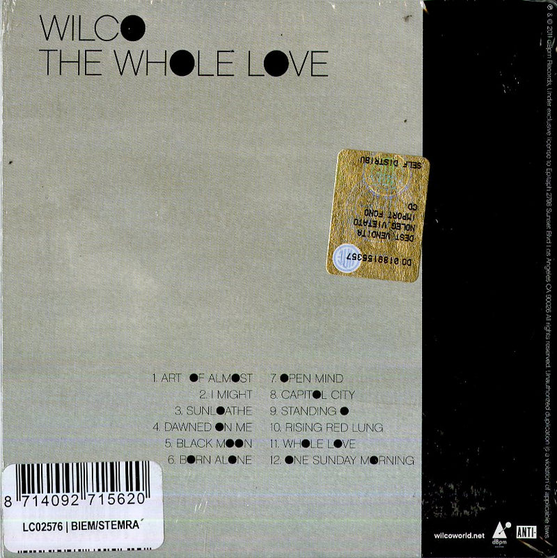 Wilco - The Whole Love Cd 8714092715620