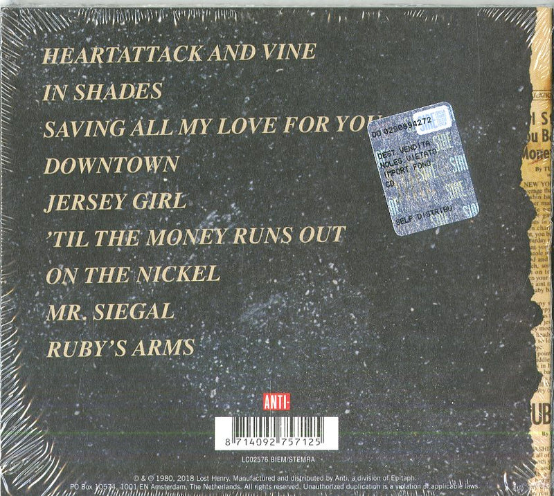 Waits Tom - Heartattack & Wine Cd 8714092757125