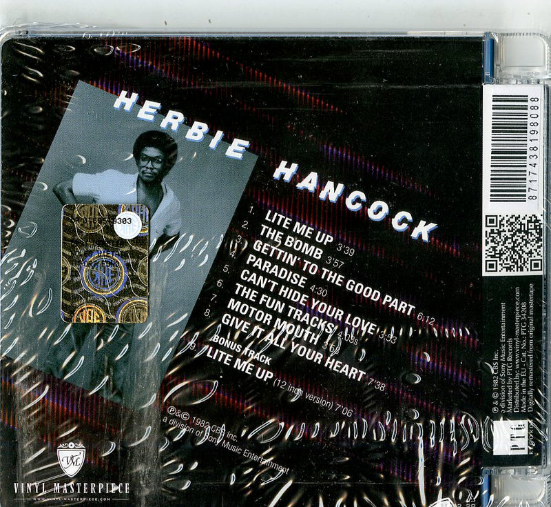 Hancock Herbie - Lite Me Up Cd 8717438198088