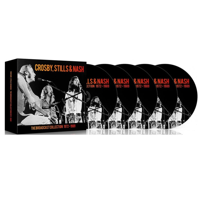 Crosby, Stills & Nas - Broadcast Collection 1972 - 1989 - 5Cd Cd 8717662578205