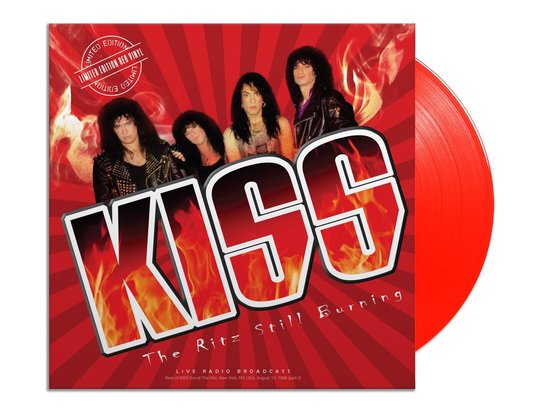 Kiss - Ritz Still Burning (Redvinyl) Lp 8717662584749