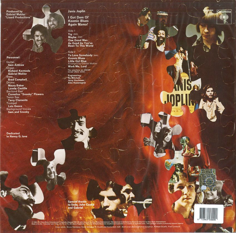 Joplin Janis - I Got Dem Olkozmic Blues Again Mama (180 Gr.) Vinile LP - Vinyl record 8718469530090