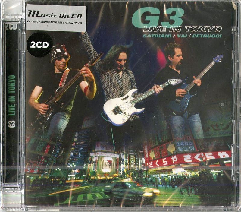 G3 (Satriani, Vai, Petrucci) - Live In Tokyo Cd 8718627221273