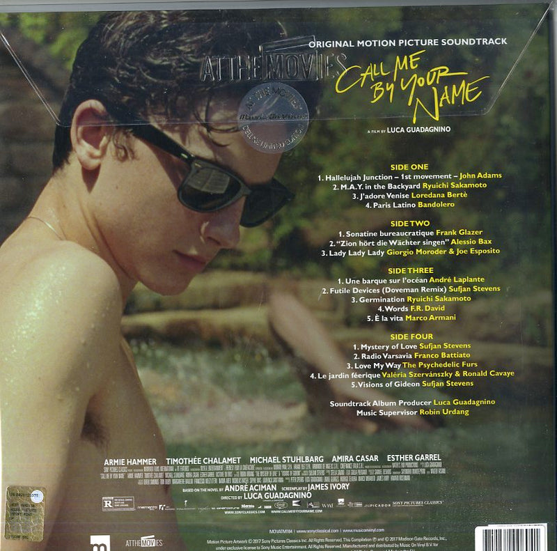 O.S.T.-Call Me By Your Name - Call Me By Your Name (Black Vinyl 180 Gr.) Lp 8719262006041