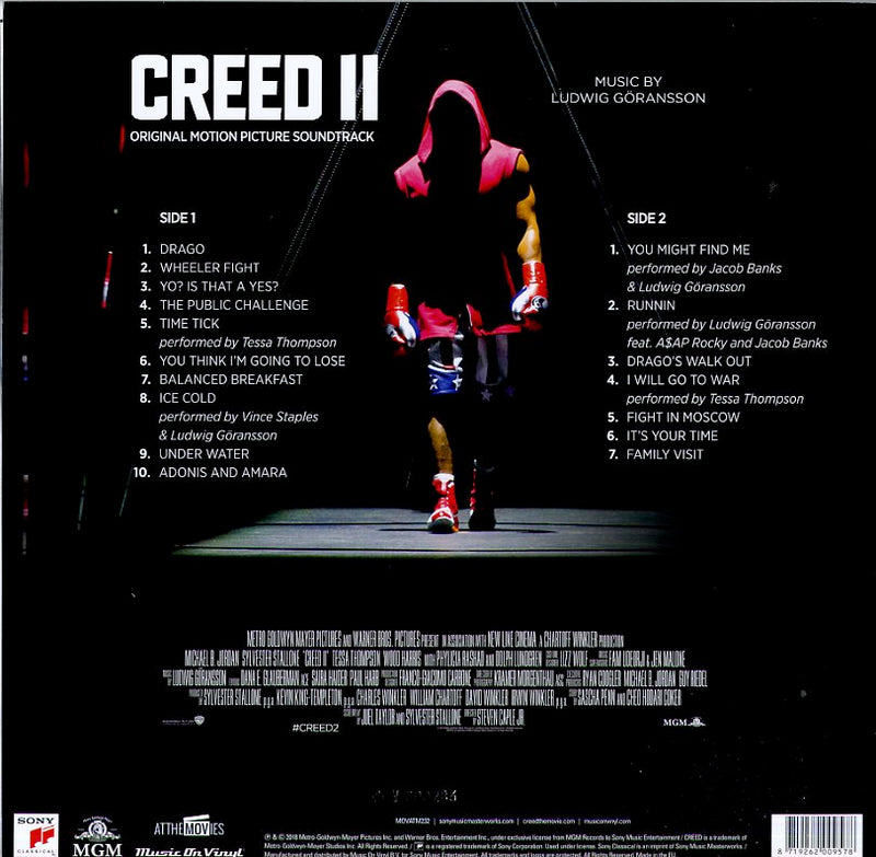 O.S.T.-Creed Ii - Creed Ii (Blue Vinyl) Lp 8719262009943