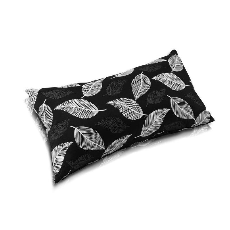 Nikki Garden Loungekissen 900 - black leaf