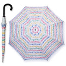Ombrello - Ombrello Bianco Con Partiture Colorate