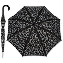 Ombrello - Ombrello Nero Con Chiavi Di Violino