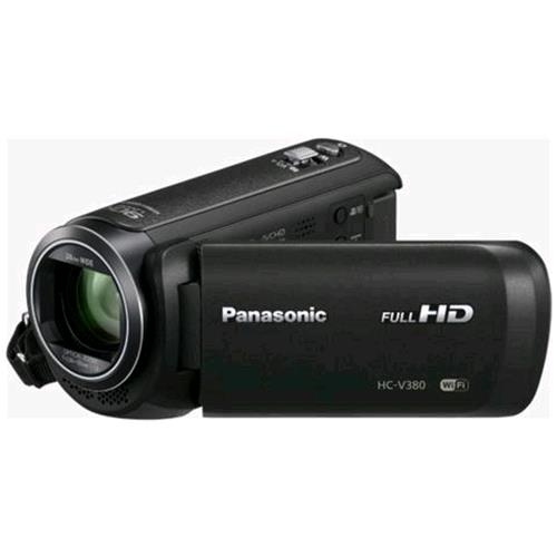 PANASONIC HC-V380EG-K VIDEOCAMERA COMPATTA FULL HD 2.2Mpx NIGHT MODE ZOOM 50x DISPLAY 2.7" SLOT SDXC COLORE NERO GARANZIA ITALIA