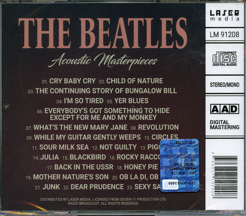 Beatles The - Acoustic Masterpieces CD 9783817191208